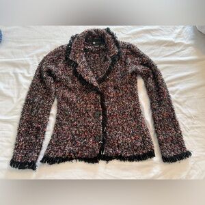 Vintage Carole Little Multicolor Textured Jacket